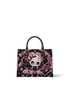 Slumbering Rose Unicorn Leather Handbag