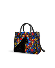 Felis Vitrum Leather Handbag