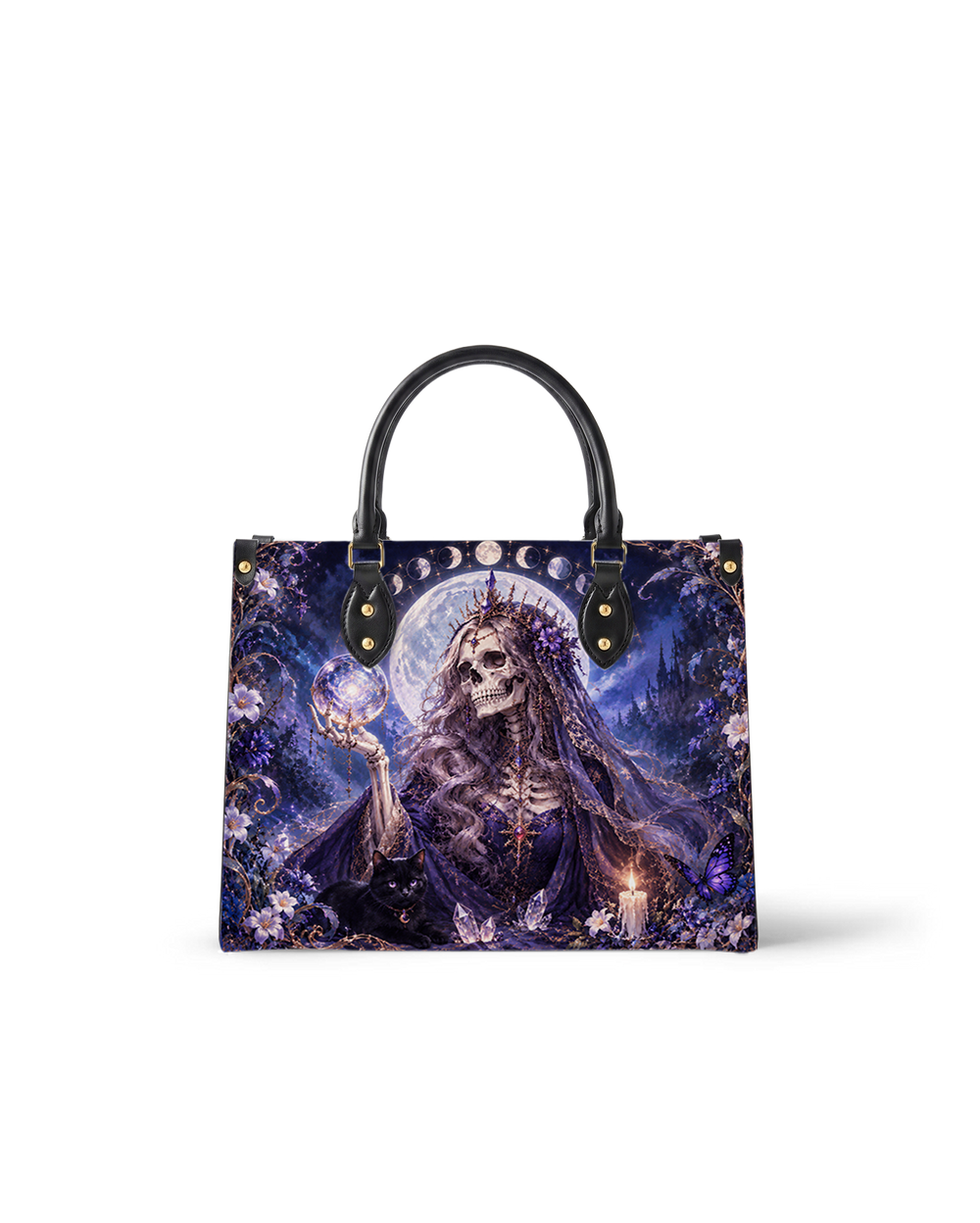 Lunar Vow Leather Handbag