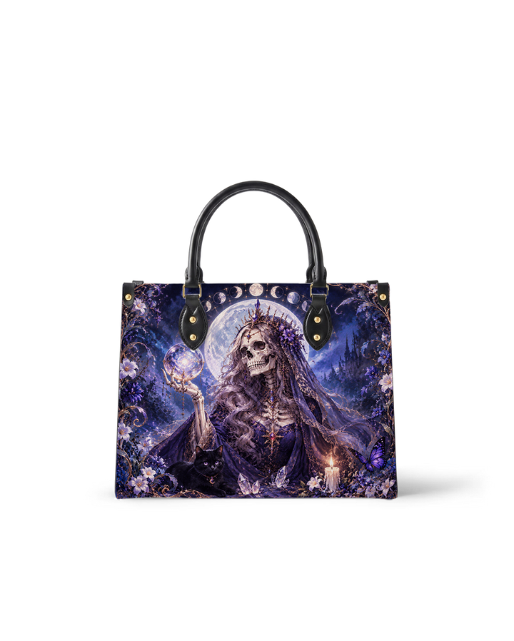 Lunar Vow Leather Handbag