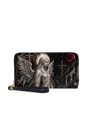 Eclipse Halo Long Zip Wallet
