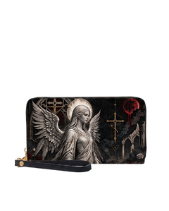 Eclipse Halo Long Zip Wallet