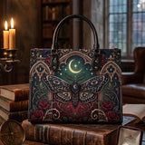 LunaMoth Leather Handbag