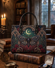LunaMoth Leather Handbag