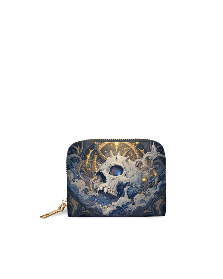 Horned Skull Mini Wallet