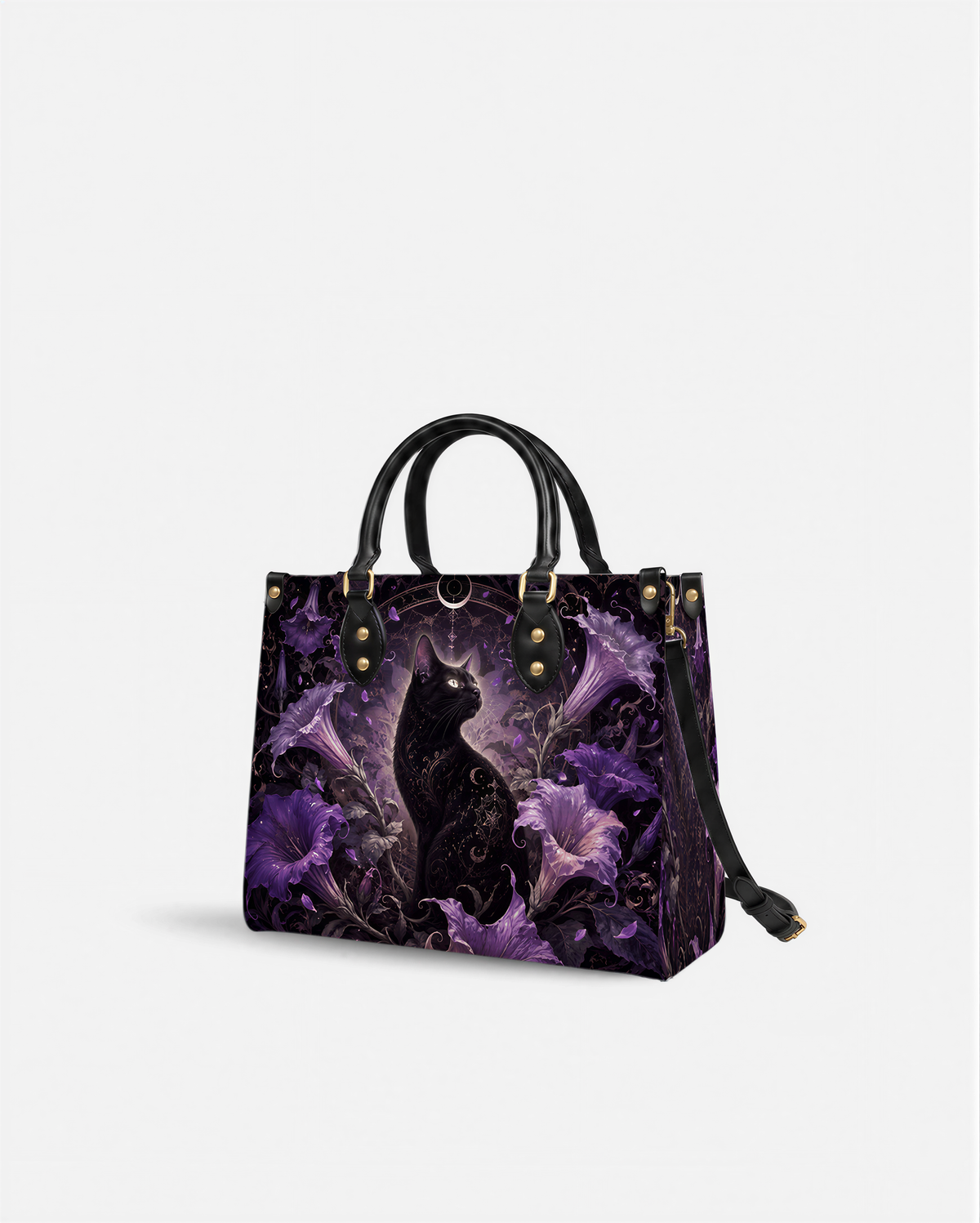 Datura Familiar Leather Handbag