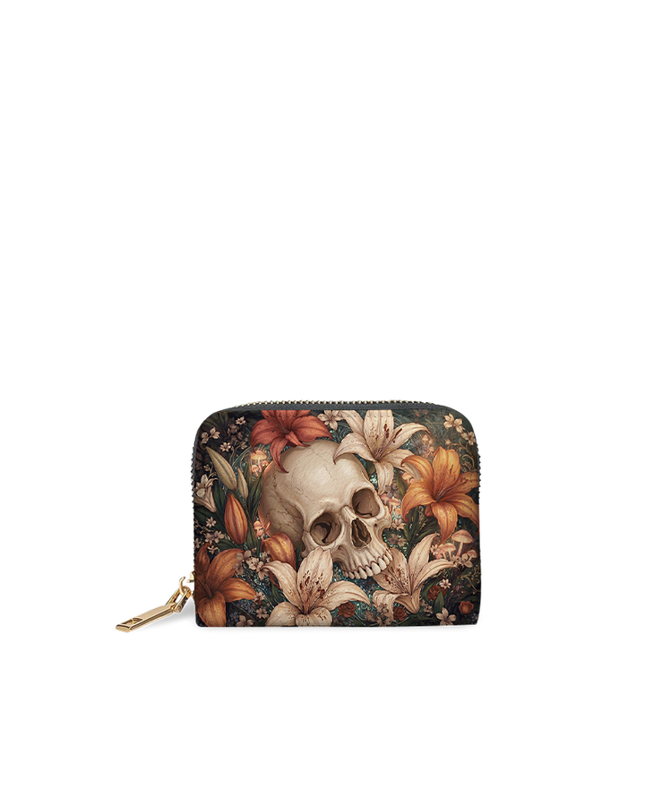 Funeral Lily Mini Wallet