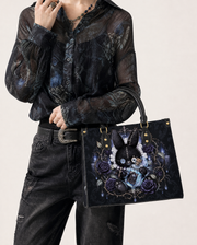 Vialfable Leather Handbag