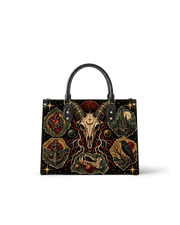Ram Mark Leather Handbag