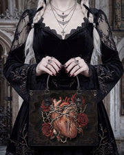 SufferHeart Leather Handbag