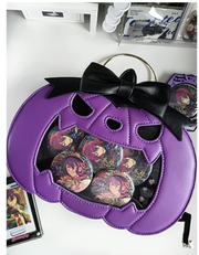 Halloween Pumpkin Face Ita Handbag