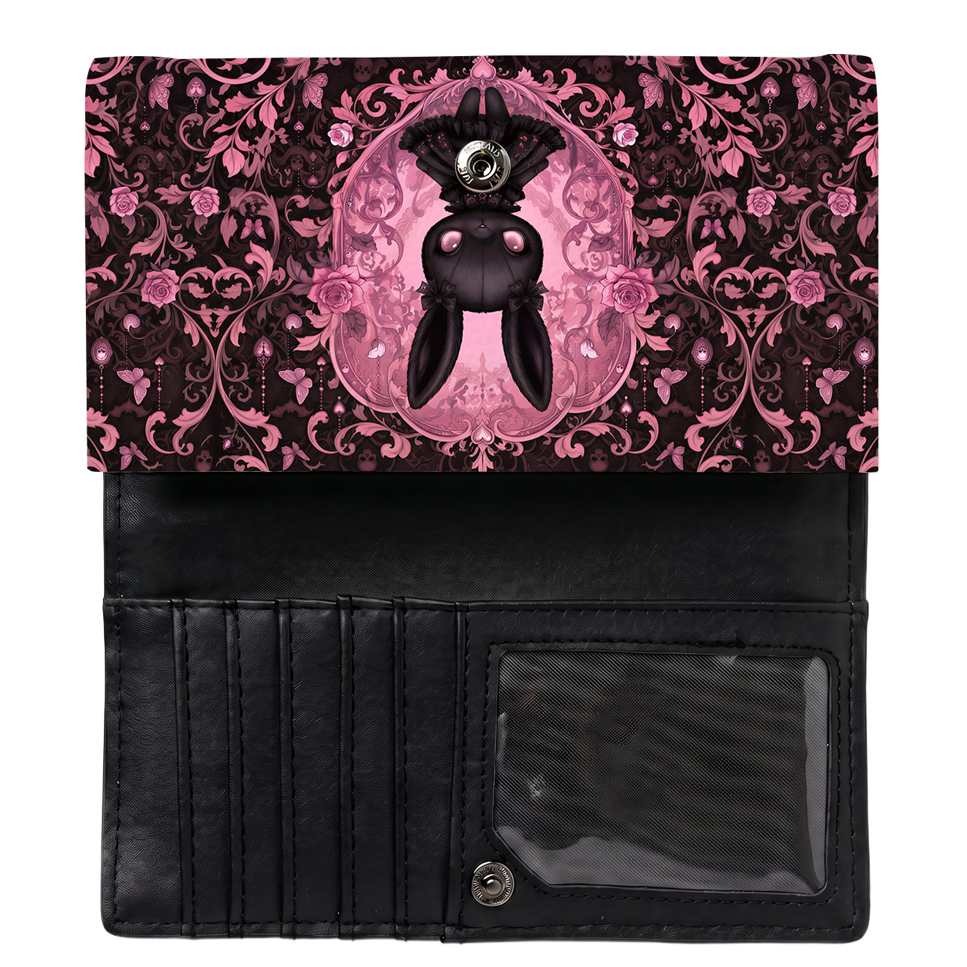 Dark Lolita Triple fold Wallet