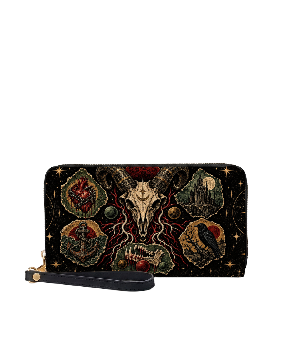 Ram Mark Long Zip Wallet