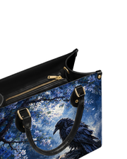 Corvscript Leather Handbag