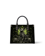 Viridfel Leather Handbag