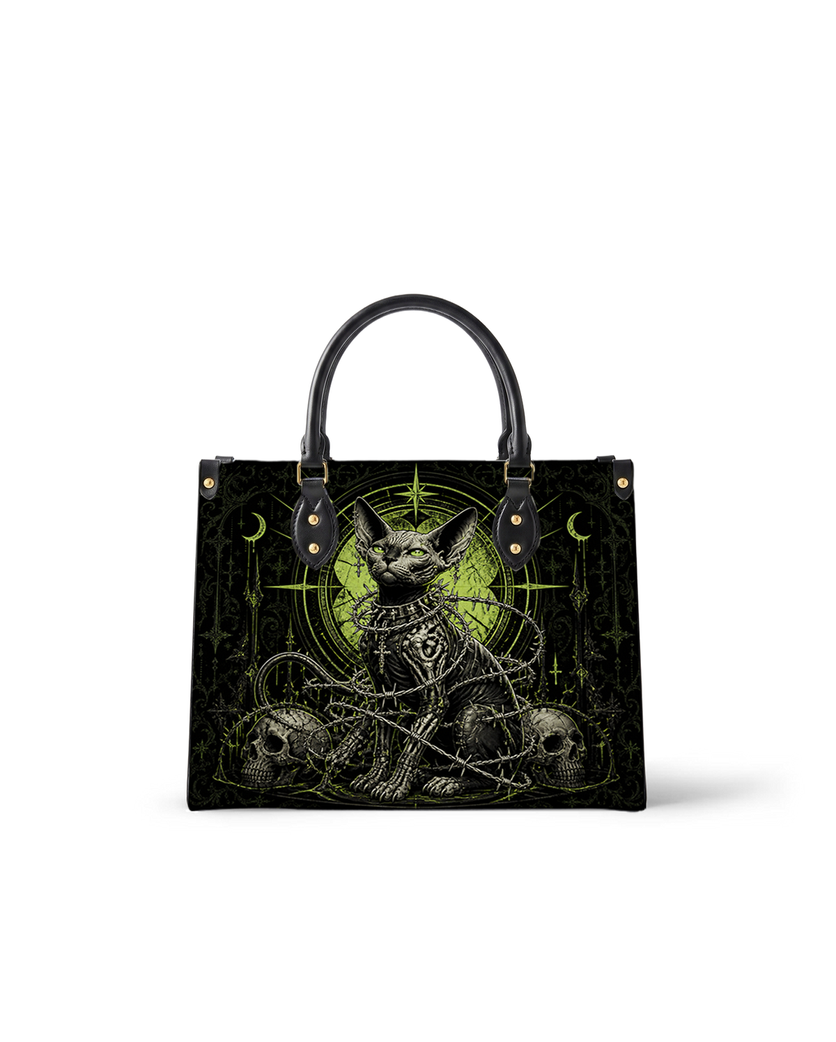 Viridfel Leather Handbag