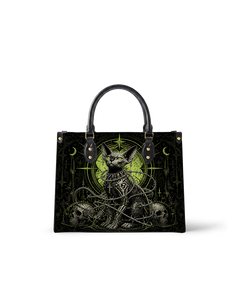 Viridfel Leather Handbag