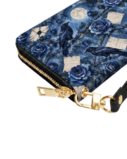 Corvinae Long Zip Wallet