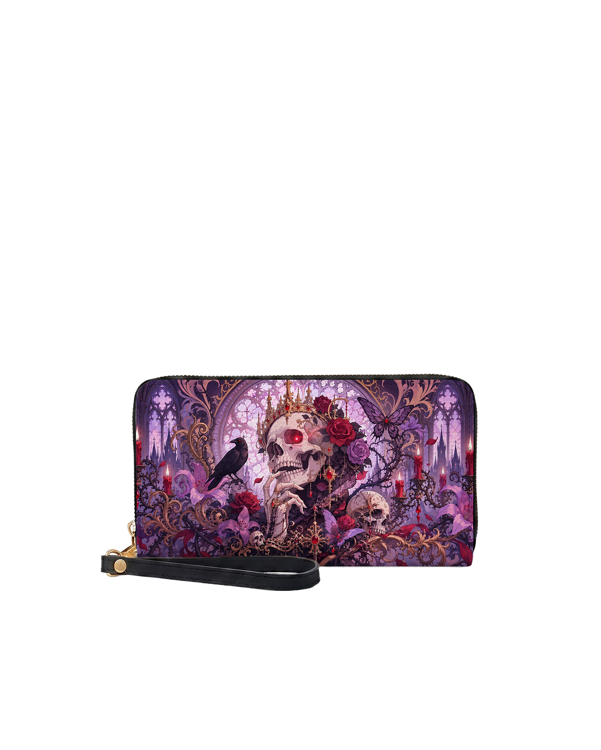 Purple Reign Long Zip Wallet