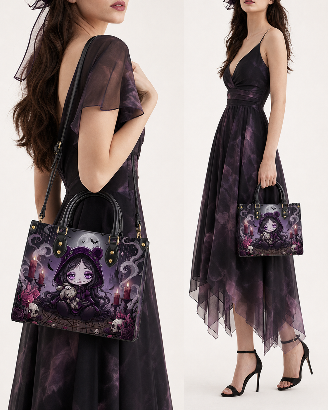 Ragged Doll Leather Handbag