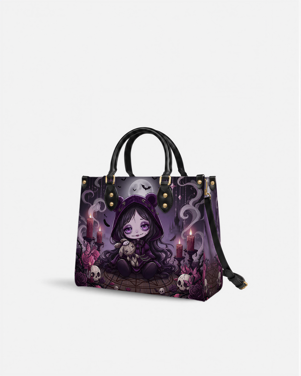 Ragged Doll Leather Handbag