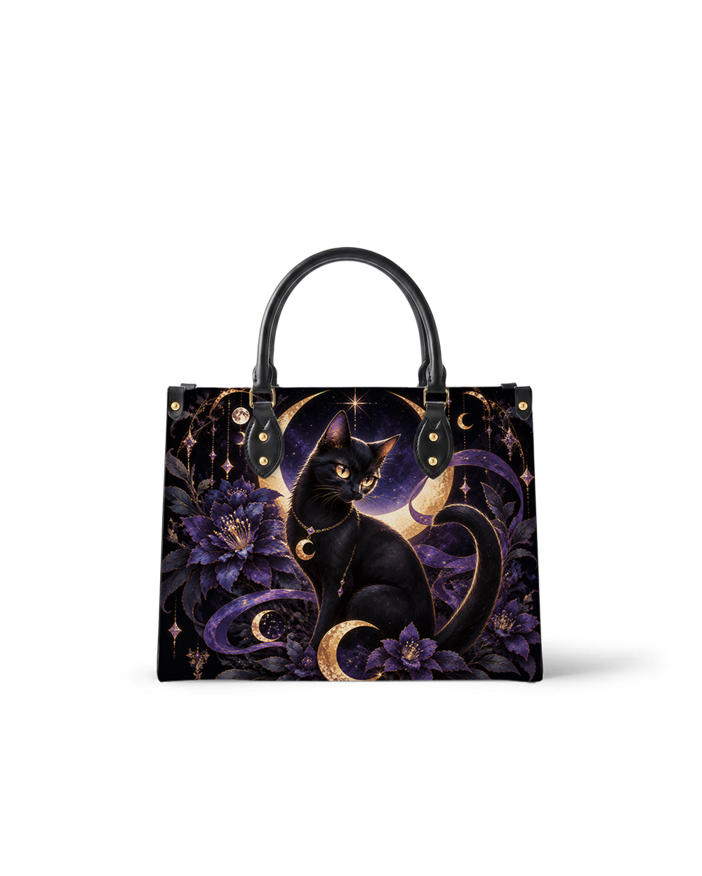Lunar Muse Leather Handbag