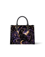 Lunar Muse Leather Handbag