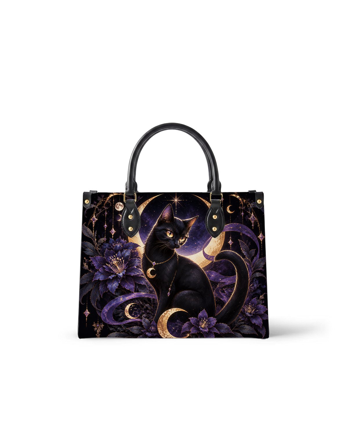 Lunar Muse Leather Handbag