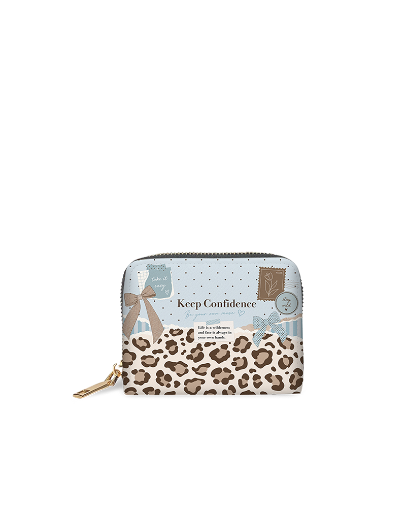 Aqua Spots Mini Wallet