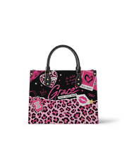 Pink Sugar Leather Handbag