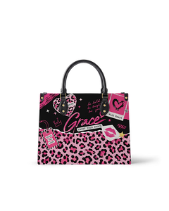 Pink Sugar Leather Handbag