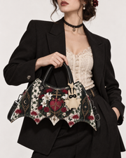 Sacred Heart Lily Bat Wing Bag