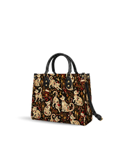 Holly Cat Leather Handbag
