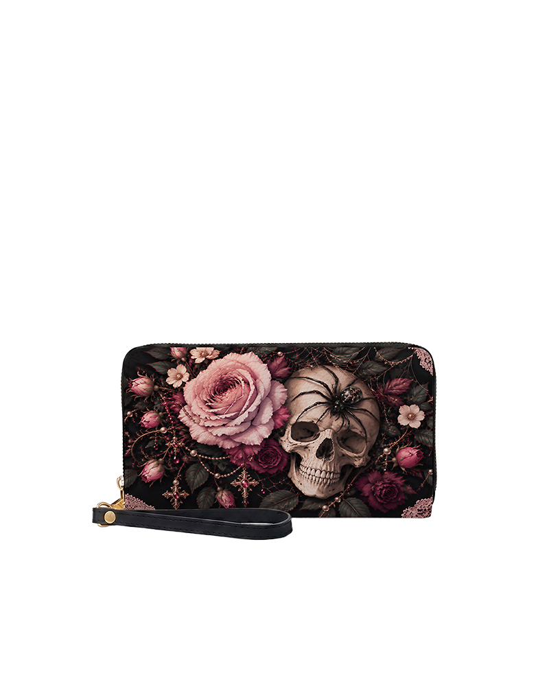 Widow’s Kiss Long Zip Wallet