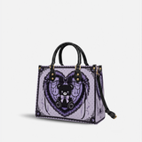 Dark Heart Bear Leather Handbag