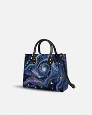 StarryMuse Leather Handbag