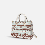 Mocha Mint Leather Handbag