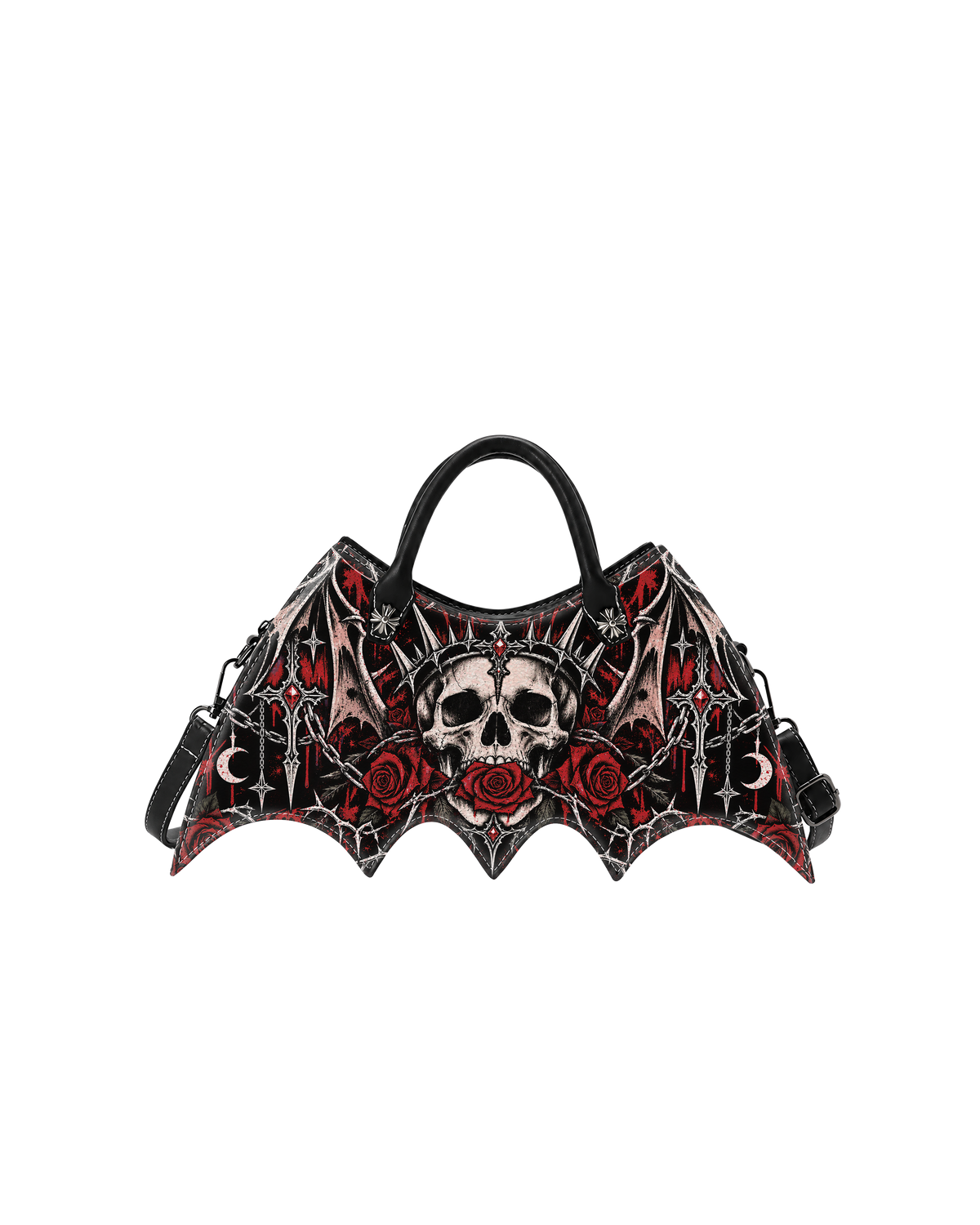 Thorn Crown Bat Wing Bag