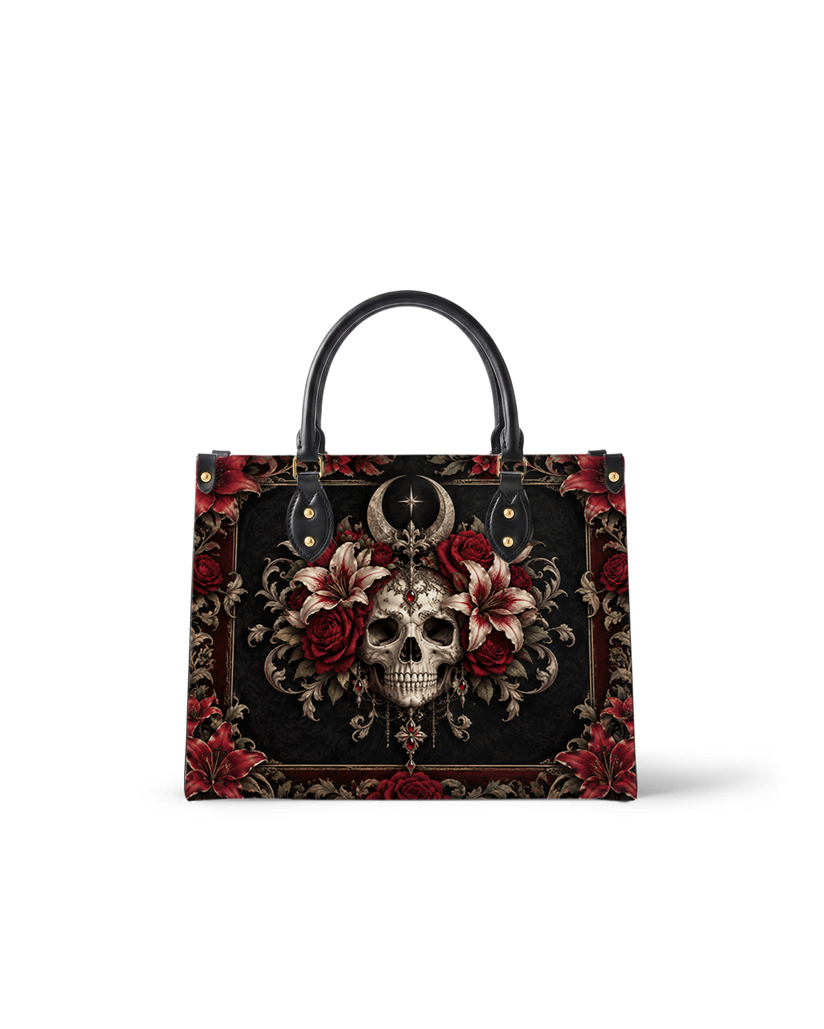 Eternal Bloom Leather Handbag
