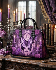 Stygian Leather Handbag
