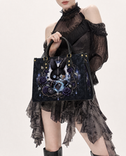 Vialfable Leather Handbag