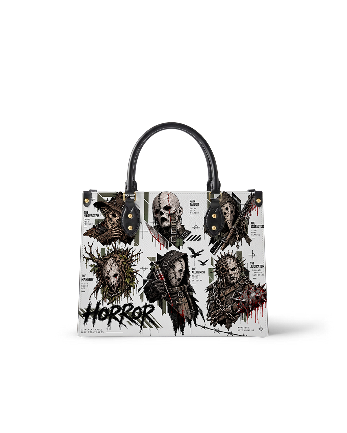 Threatcrew Leather Handbag