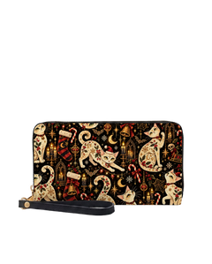 Holly Cat Long Zip Wallet