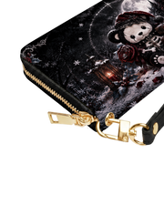 Gothmas Bear Long Zip Wallet