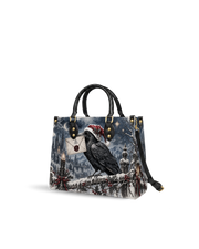 Raven's Winter Post Leather Handbag