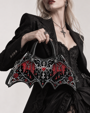 Crimson Oath Bat Wing Bag