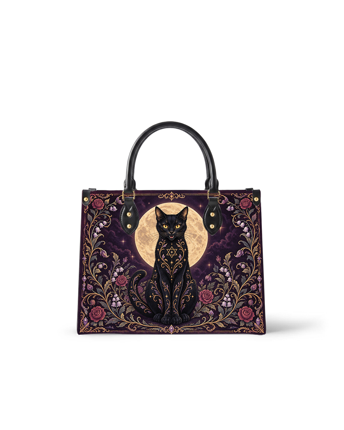Shadow Vow Leather Handbag