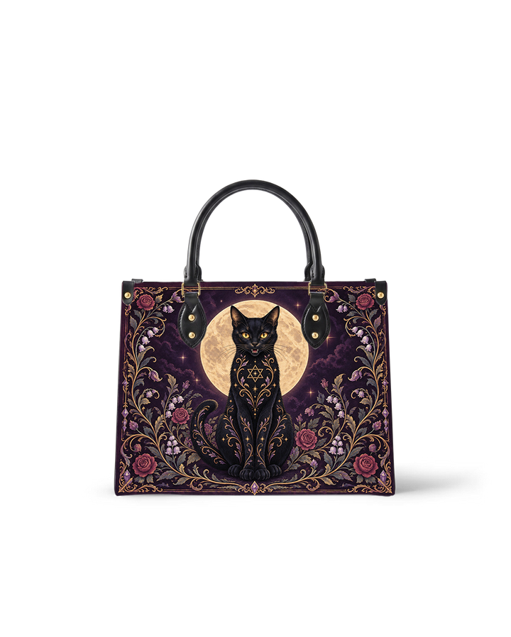 Shadow Vow Leather Handbag