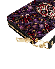 Violet Yule Long Zip Wallet