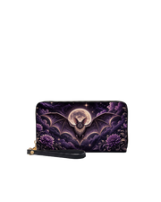 Violet Venom Long Zip Wallet